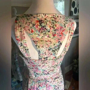Guess Abstract Multi Colored Dress